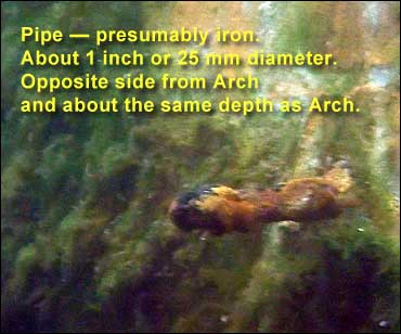 The small iron pipe